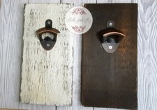  Wall Mounted Hanging Beer Bottle Opener Plaque - Can be Personalised - Dad 