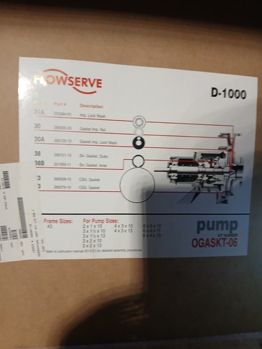 New worthington pump - pump, kit