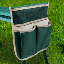 Portable Kneeler Garden Kneeling Folding Chair Stool Tool Storage Bag 32*32cm