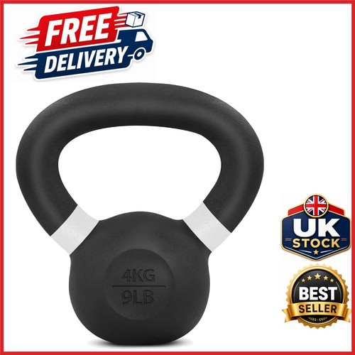 4kg cast iron kettlebell - 4kg,