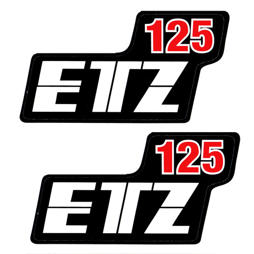 Sticker etz 125 - 2x,