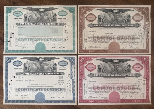 Lot original pan am - of, 4