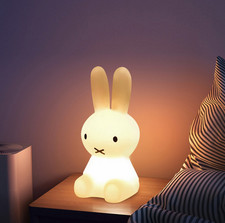 28cm 16 Colors Miffy Rabbit Night Light Rechargeable USB Night Light lamp Gift