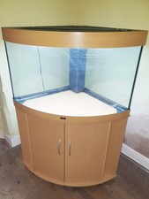 Juwel Trigon 190 Corner Fish Tank Aquarium full working set-up + accessories