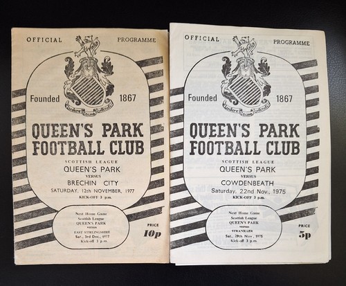 Scottish league programmes - scottish,