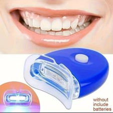 LED Teeth Whitening Light – Blue UV Laser Whitening Lamp for Personal Dental Ble