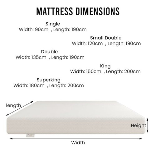 King size mattress - mattress, high