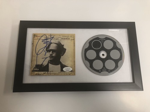 Signed framed paperwork - paperwork, cd