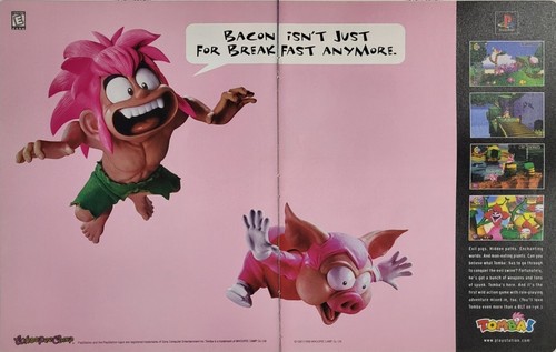 Tomba playstation ps1 retro - tomba!,