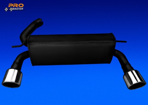 Exhaust silencer back box for - silencer,