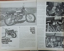 1973 Harley Davidson TX 125