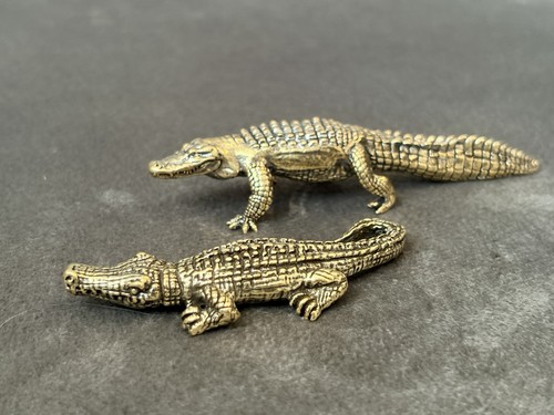 Set crocodile solid brass - 2,