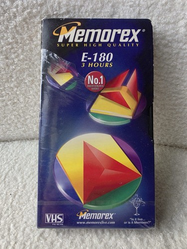 Memorex 180 hour - memorex, vhs