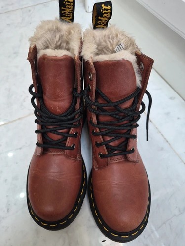 Martens brown serena fur - dr,