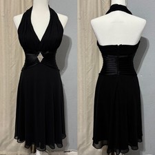 JS Collections Black Halter