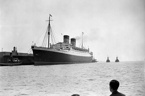 The rms mauretania - the, up