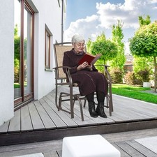 2PCS Rocking Chair Garden