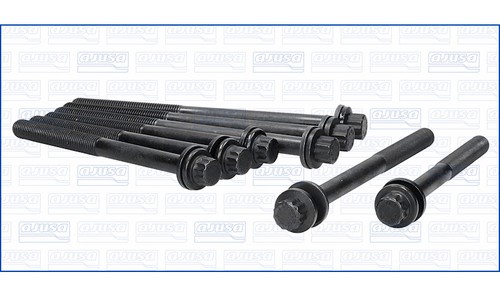 Cylinder head bolt set - cylinder, saab