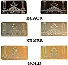 MASONIC GIFT CASE ID BRIEFCASE