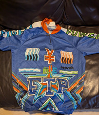 Vintage Reusch Cycling Jersey Top XL (40-42")