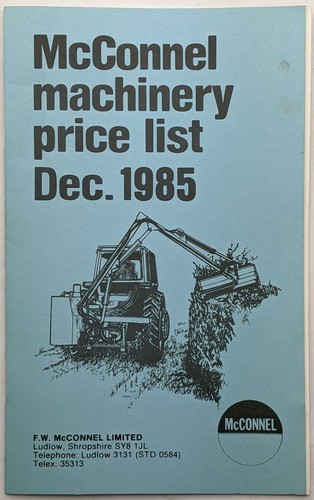 Mcconnel agricultural - mcconnel,