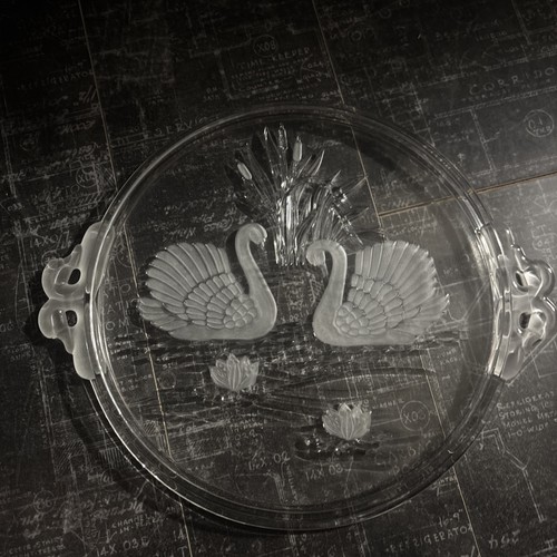 Vintage mikasa swans - swans, crystal