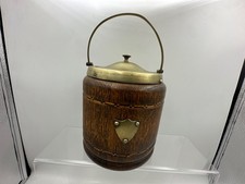 Vintage Oak & Silver Plated