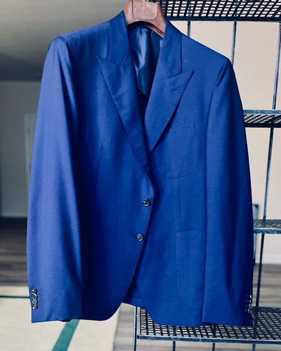 Pal zileri men blazer blue - pal, blazer,