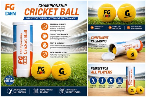 Don cricket tennis - cricket, balls