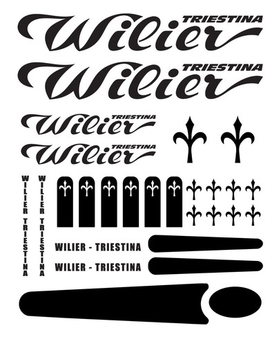 Wilier triestina cycle decal - wilier,
