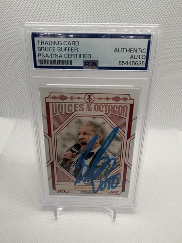 Psa certified signed bruce - psa,