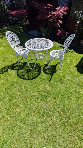 Garden set aluminium table - garden,