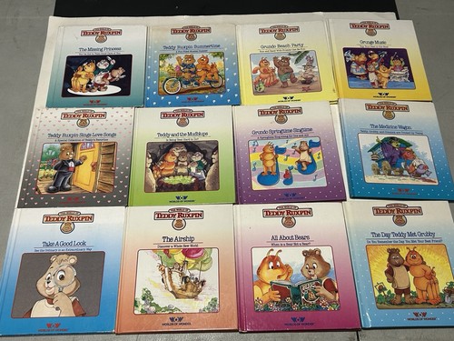 Teddy ruxpin books lot 12 - ruxpin,