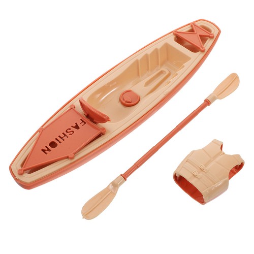 Set realistic plastic kayak - 1,