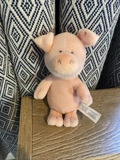Mick Inkpen Books 2004 Small Wibbly Pig Soft Plush Toy Pink 5"