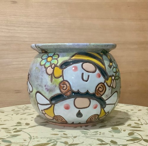 Large hand painted mexican - hand-painted,