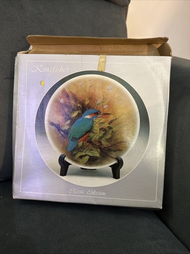 Kingfisher leonardo plate - leonardo,