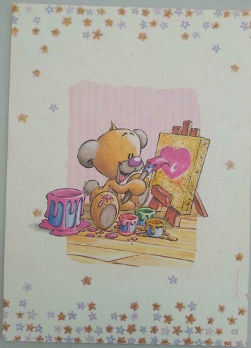 Diddl birthday card - card, diddlina