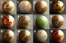 Eastern Inspired Brass Cabinet