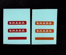 DINKY 351 UFO INTERCEPTOR TRANSFERS/DECALS