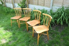 Rare 4 x Vintage Ercol 376