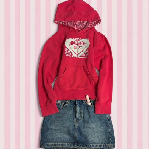 Roxy girl hot pink heart - roxy,