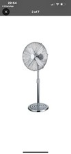 16" Metal Stand Fan Extendable