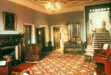 The Inner Hall, Ruthin Castle, Wales : Vintage Postcard