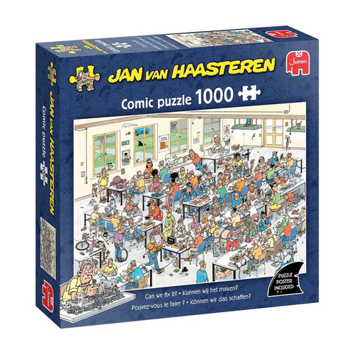 Jumbo jigsaw puzzle jan - puzzle, by