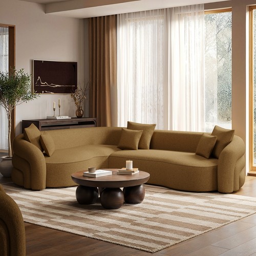 Caramel brown chenille - caramel,