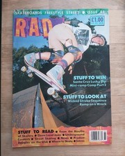RAD skateboard skateboarding