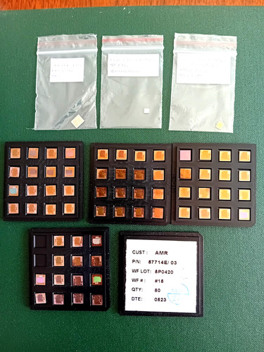 Small diced silicon wafer - 65,