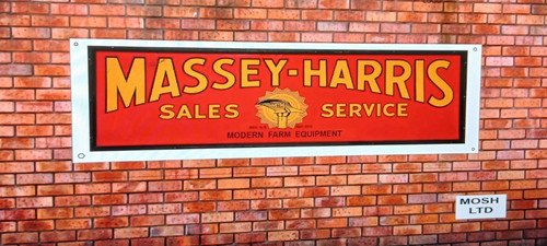 Massey harris banner - massey,