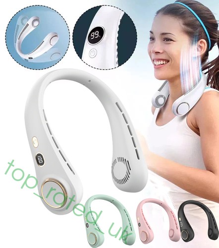 Portable mini neck - portable, fan